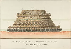 Cherbourg Collection: Design for a Machine, 18th century. Creator: Anon