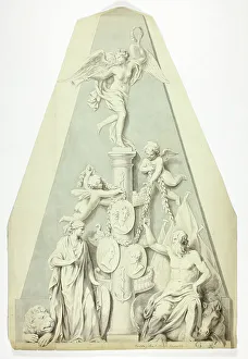 Remembrance Prints: Design for a Monument to Sailors, n.d. Creator: John Bacon II