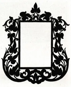 Aesthetic Prints: A design for a picture frame titled Aesthetic, 1898