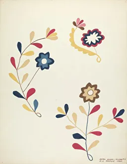 Design from Proposed Portfolio, 1935 / 1942. Creator: Majel G. Claflin
