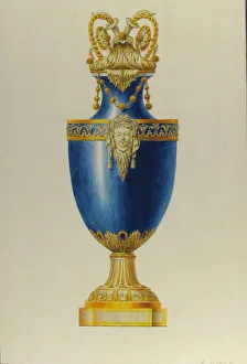 Design for an Urn, ca. 1770-90. Creator: George Heinrich von Kirn