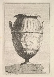 Dionysos Prints: Design for a Vase with a Bacchic Frieze, from: Vases, 1746