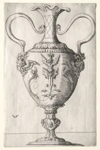 Design for a Vase. Creator: Virgilius Solis (German, 1514-1562)