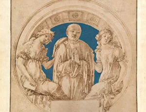 Martini Collection: Design for a Wall Monument, ca. 1490. Creator: Francesco di Giorgio Martini