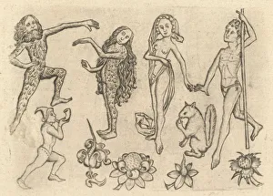 Squirrel Prints: Designs for Goldsmiths. n. d. Creator: Israhel van Meckenem