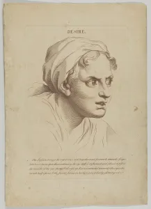 Emotion Prints: Desire (from Heads Representing the Various Passions of the Soul; as they are Expressed)