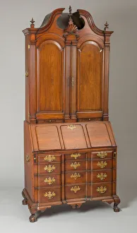 Drawers Gallery: Desk and Bookcase, 1760 / 70. Creator: Unknown