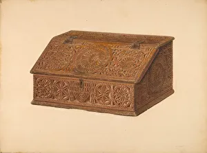 Eisman Harry Gallery: Desk Box, c. 1940. Creator: Harry Eisman