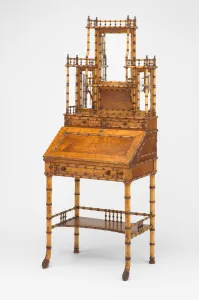 Maple Prints: Desk, c. 1890. Creator: R. J. Horner and Company