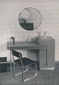 Maple Wood Prints: Desk designed for Mrs. Adolph Stuber, 1933