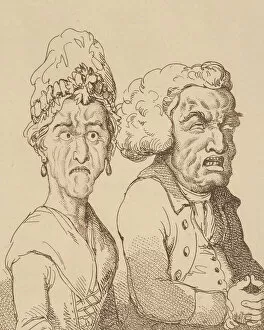 Images Dated 28th April 2020: Despair, February 21, 1800. February 21, 1800. Creator: Thomas Rowlandson