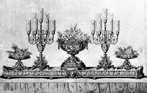 Lascelles Prints: Dessert Service for the Maharajah of Kuch Behar, 1895. Creator: Lascelles
