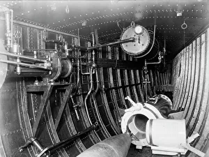 Destroyer Prints: Destroyer, torpedo tube, between 1882 and 1901. Creator: Unknown