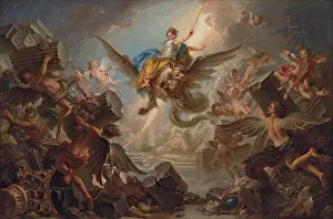 Jean Baptiste Lully Prints: The Destruction of the Palace of Armida