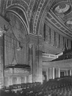 Auditorium Gallery: Detail, the Capitol Theatre, New York City, 1925