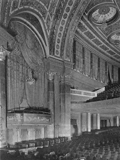 Auditorium Gallery: Detail, the Capitol Theatre, New York City, 1925