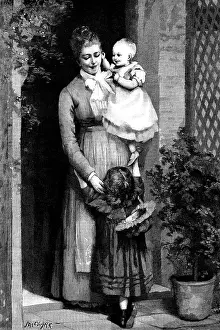 "Dethroned" - by J. A. Clark, 1890. Creator: R. Taylor