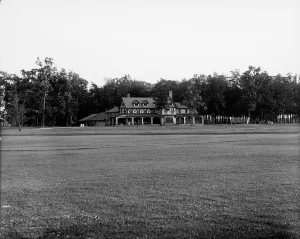 William H Prints: Detroit golf club, Detroit, Mich. c1908. Creator: William H. Jackson
