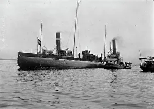 Submarine Prints: Deutschland - German Submarine at Baltimore