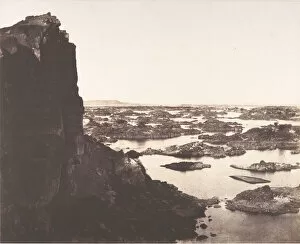 Granite Gallery: Deuxieme Cataracte, Rocher d Aboucir, Rapides et Ilots Granitiques, 1851