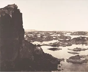 Teynard Gallery: Deuxieme Cataracte, Rocher d Aboucir, Rapides et Ilots Granitiques, 1851