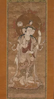One of the Twelve Devas: Bonten, 14th century. Creator: Unknown One of the Twelve Devas: Bonten, 14th century. Creator: Unknown