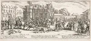 Jacques Prints: Devastation d'un monastere (Destroying a Monastery)