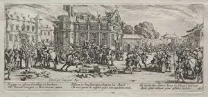 Devastation of a Monastery. Creator: Jacques Callot (French, 1592-1635)