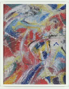 Carnival Prints: Development of a Theme in Red: Carnival, 1914. Creator: Jules Schmalzigaug