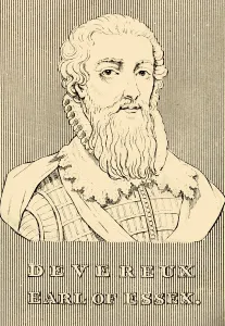 Elizabeth I Of England Gallery: Devereux, Earl of Essex, (1565-1601), 1830. Creator: Unknown
