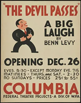 The Devil Passes, San Francisco, 1936. Creator: Unknown