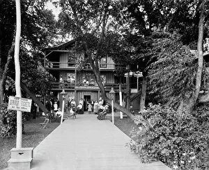 10 X 8 In Prints: Devil's Lake, Wis. Cliff House, c1898. Creator: Unknown