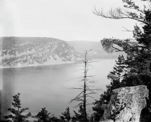 Devils Lake Prints: Devil's Lake, Wisconsin, between 1880 and 1899. Creator: Unknown