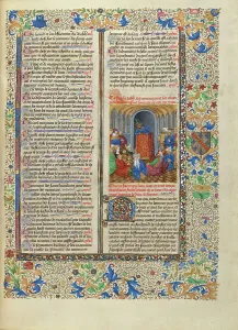 Recto Prints: Devils Preaching, about 1440-1450. Creator: Master of the Oxford Hours