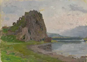 Devin - study for a painting, 1925. Creator: Jindrich Tomec