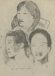 Windward Islands Prints: Not Devoid of Feeling, 1936. Artist: Paul Gauguin
