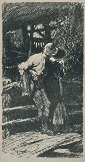 Claude Allin Prints: A Devon Courting, 1919. Artist: Claude Allin Shepperson