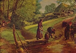 Teamwork Gallery: A Devonshire Stream, 1864, (1935). Artist: James Clarke Hook