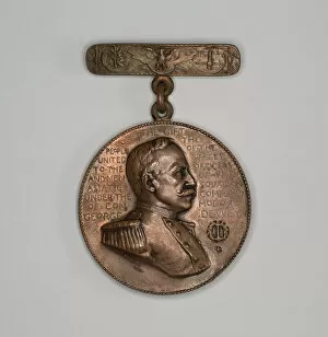 Dewey medal, c. 1898. Creator: Tiffany & Co