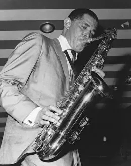 Saxophone Player Collection: Dexter Gordon, Marquee Club, 1962. Creator: Brian Foskett