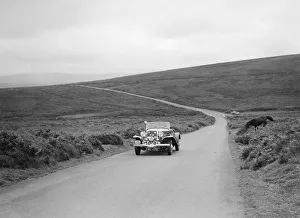 Jensen Prints: DG Silcocks Jensen V8, winner of a bronze award at the MCC Torquay Rally, July 1937
