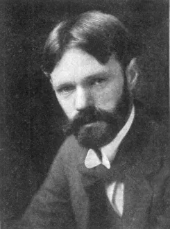 DH (David Herbert) Lawrence (1885-1930), English novelist and poet, (c1910s?)