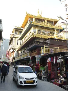 Northern Gallery: Dharamshala street scene Himachal Pradesh. Creator: Unknown