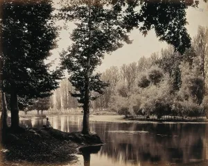 Bourne Prints: The Dhul canal, Kashmir, India, c1860s. Creator: Samuel Bourne