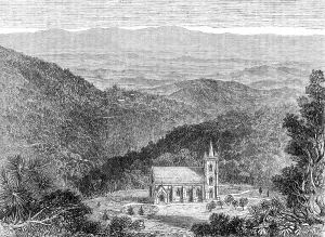 Dharamsala Himachal Pradesh India Prints: Dhurumsalla Churchyard, the burial-place of the late Viceroy of India