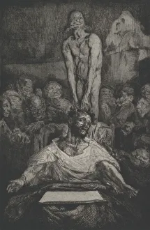 Fran And Xe7 Prints: Diablerie, 19th century. Creator: Francois-Nicolas Chifflart