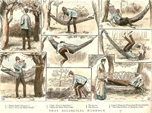 Challenging Prints: That diabolical Hammock, 1886. Creator: Unknown