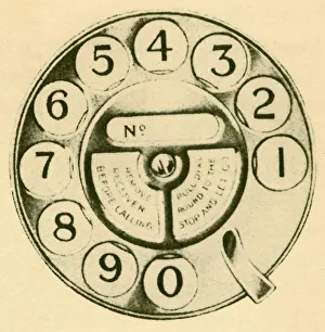 Golding Prints: The Dial Switch, c1930. Creator: Unknown