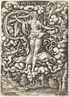Reason Prints: Dialectica (Dialectics). Creator: Virgil Solis