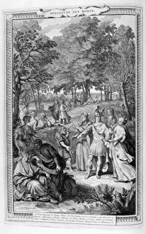 Dialogues of the Dead, 1728. Artist: Bernard Picart